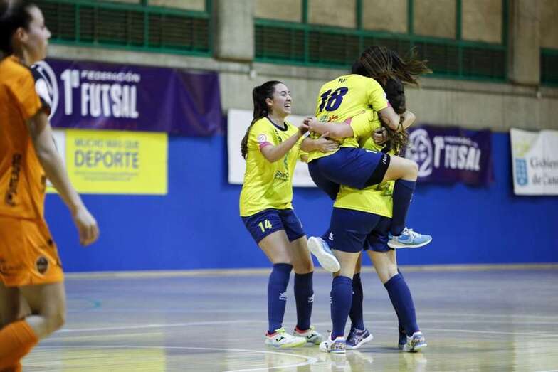 El Teldeportivo festejo un gol/TA.